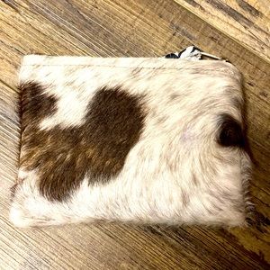 Cow hide Coin purse